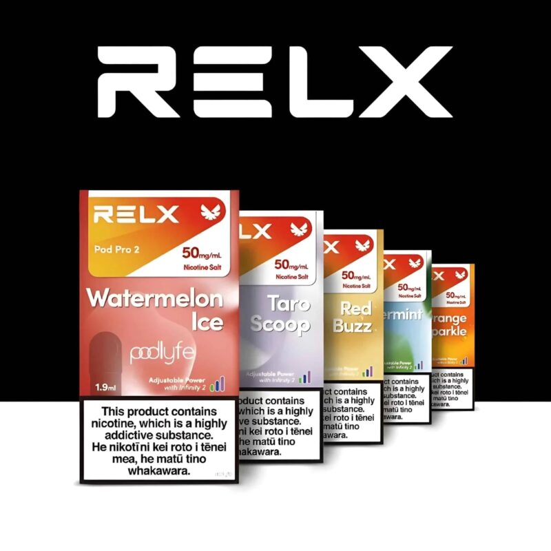 Relx煙彈｜悅刻煙彈(六代): 買4盒+600元送6代Relx主機｜限時活動